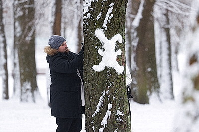 Настоящая зима пришла в Беларусь