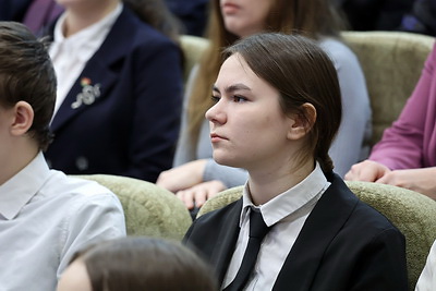 Назаров рассказал учащимся Шкловского района о важности выбора востребованной профессии