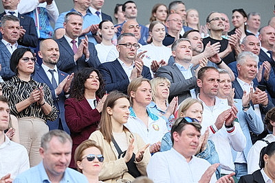 Лукашенко: Национальный футбольный стадион будет символом крепкой белорусско-китайской дружбы