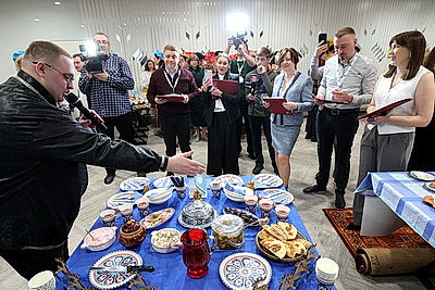 Участники конкурса \"Грация International\" продемонстрировали кулинарное мастерство