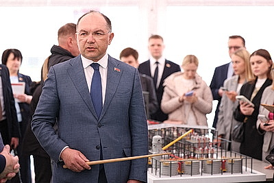 Лукашенко посетил горно-обогатительный комплекс в Любанском районе