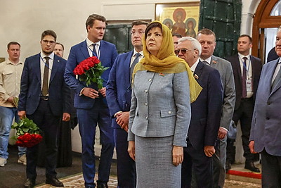 Кочанова принимает участие в мероприятиях XII Форума регионов России и Беларуси