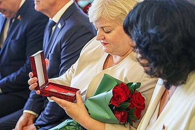 \"Сила Беларуси - в ее людях\". Турчин вручил госнаграды представителям различных сфер