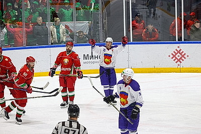 Хоккейная команда Президента сыграла вничью с брестчанами в матче РХЛ
