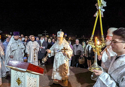 Православные верующие отметили Пасху