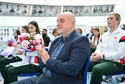 Победителей и призеров Европейского юношеского олимпийского фестиваля чествовали в НОК Беларуси