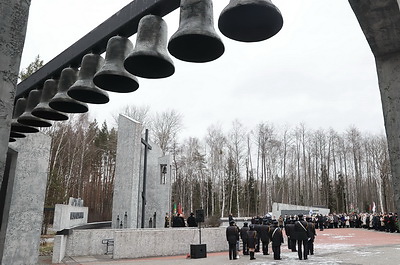 На мемориале \"Ола\" почтили память невинных жертв войны