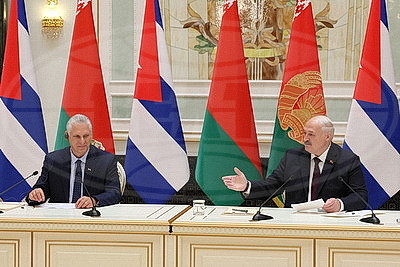 Беларусь и Куба подтвердили приверженность политике укрепления мира и безопасности на планете