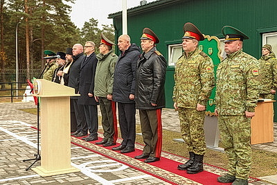 Обновленную погранзаставу и новый учебный комплекс открыли в Гродненской области