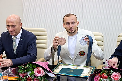 Чемпионов и призеров Дефлимпийских игр в Токио чествовали в Гомеле