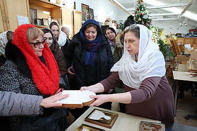 Уникальные изделия ручной работы создаются в мастерских Свято-Елисаветинского монастыря