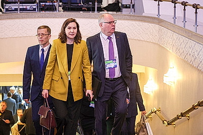 Делегации более 40 государств и 7 международных организаций. В Минске проходит международная конференция по евразийской безопасности