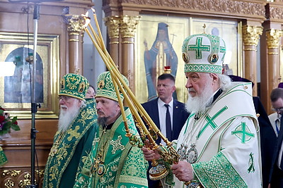 900 лет веры. Праздничные торжества проходят в Спасо-Евфросиниевском монастыре в Полоцке