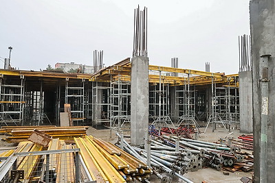 В Гомеле возводят новый корпус областного онкологического диспансера