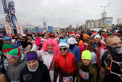 Новогодний \"Забег трезвости\" прошел в Минске