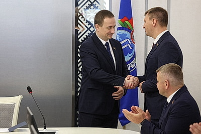 Нового руководителя представили коллективу Минпрома