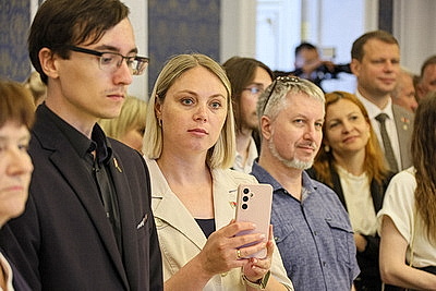 Сотрудники \"Белтелекома\" посетили с экскурсией Дворец Независимости