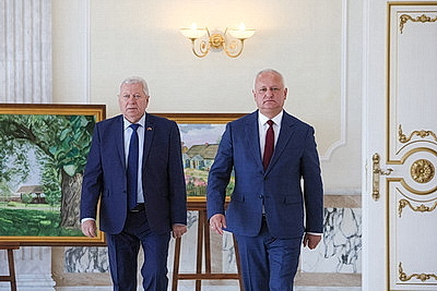 Лукашенко встретился с молдавским политиком и экс-президентом Игорем Додоном