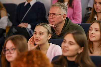 Кинорежиссер Дмитрий Астрахан провел мастер-класс для студентов БГУКИ