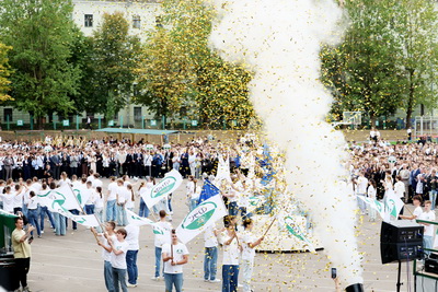 Линейка в День знаний прошла в БНТУ