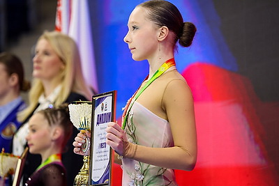 Белорусские фигуристы завоевали четыре медали домашнего Кубка сильнейших