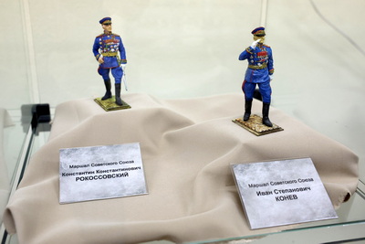 Выставка военно-исторической миниатюры \"Маршалы Победы\" открылась в Витебске