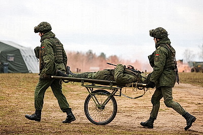 Борьба с дронами и бой в лесу. В Лепельском районе проходит оперативный сбор командного состава ВС