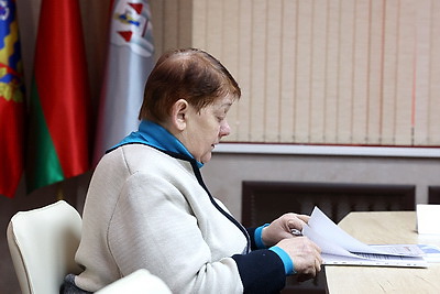 Кочанова провела прием граждан в Борисовском райисполкоме