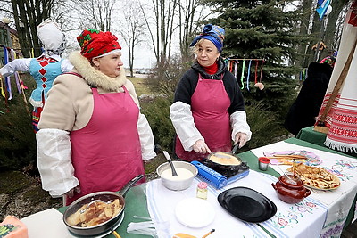 \"Разам спяваць и вясну-красну гукаць\". В Гродненском районе прошел праздник \"Гуканне вясны\"