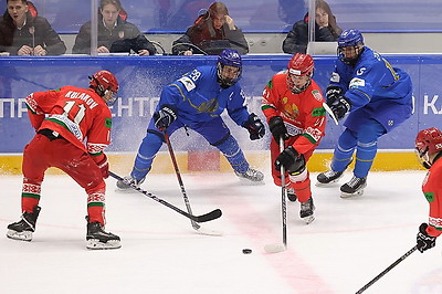 Юниорская сборная Беларуси разгромила сверстников из Казахстана на Кубке ПСК