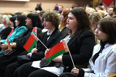 Игра на бис и творческий урок. В Гродненском колледже искусств дал мастер-класс Президентский оркестр