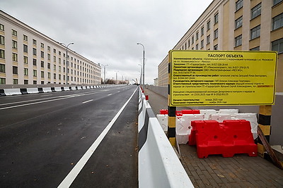 Движение по путепроводу между ул.Московской и пр.Независимости откроют в ночь на 1 ноября