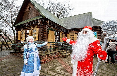 Резиденция Деда Мороза открылась в Витебске