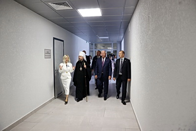 После реконструкции распахнула двери школа №1 в Лунинце