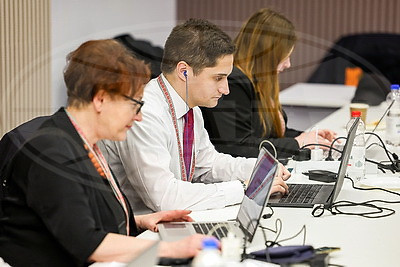 В рамках второго заседания VII ВНС во Дворце Республики организована работа пресс-центра