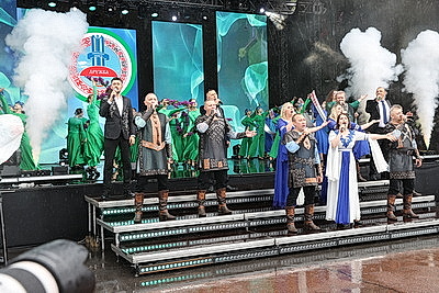 Международный фестиваль \"Славянское единство-2025\" прошел в Гомеле