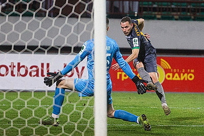 Гродненский \"Неман\" принял у себя дома борисовский БАТЭ