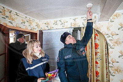 Спасатели провели профилактический рейд в Могилевском районе