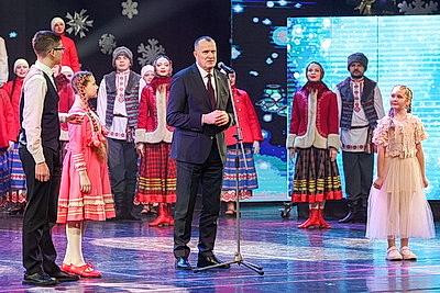 Главная новогодняя елка Могилевской области собрала самых талантливых детей региона