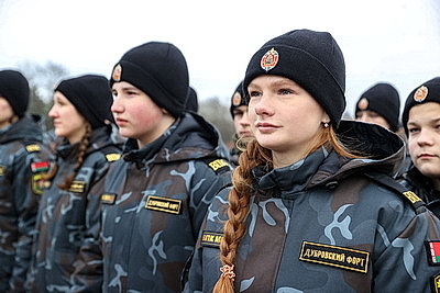 Более 500 учащихся произнесли в Брестской крепости клятву воспитанников военно-патриотических клубов