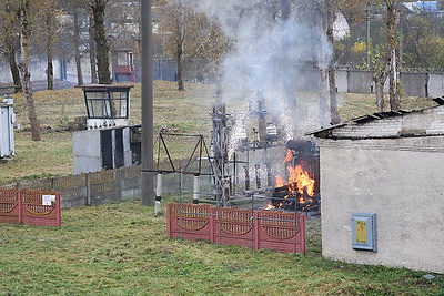 В Борисовском районе проходит учение с республиканскими силами гражданской обороны