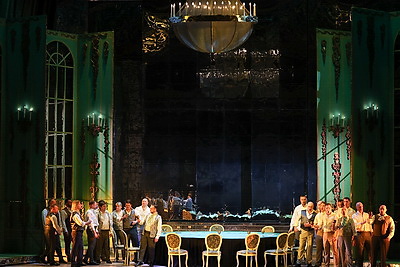 \"Что наша жизнь? Игра!\" Известная ария прозвучала в Большом театре Беларуси