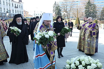 Памятные мероприятия по случаю 90-летия со дня рождения митрополита Филарета проходят в Минске