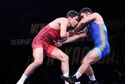 Белорусские борцы завоевали четыре золота на домашнем турнире памяти Караваева