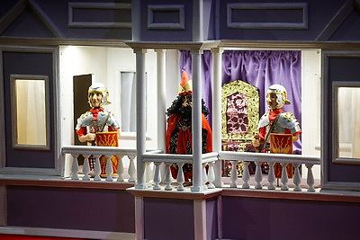 Рождественские представления батлейки проходят в Гродненском историко-археологическом музее