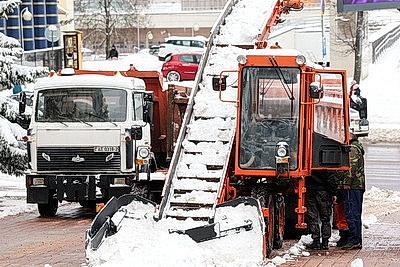 Настоящая зима пришла в Беларусь