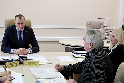 Исаченко провел прием граждан в Могилеве