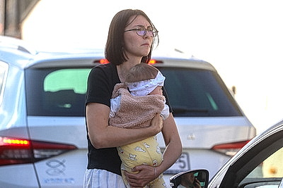 Ситуация у пункта пропуска \"Брест\" на границе с Польшей