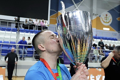Волейболисты \"Столицы\" выиграли Кубок Беларуси среди мужских команд
