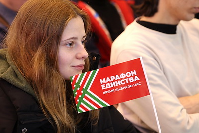 \"Знаковая встреча\" состоялась в Минске в рамках акции \"Марафон единства\"